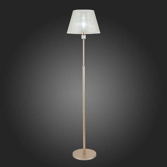 SLE107505-01 Светильник напольный Золотистый/Шампань E27 1*60W MANILA