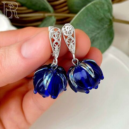 Серьги Полночь