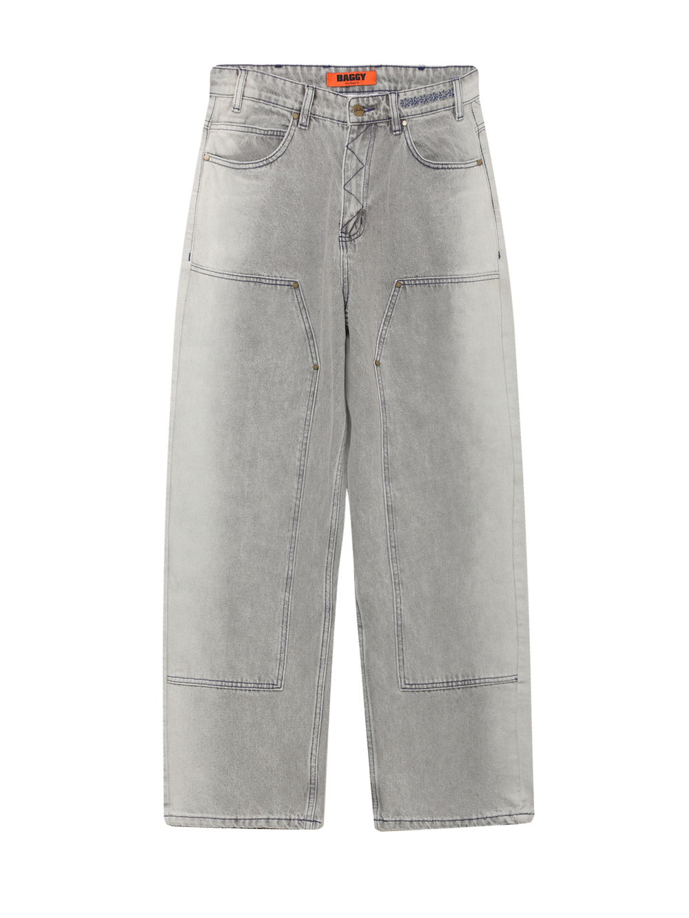 Джинсы (Baggy Fit) Bronco Denim Jeans
