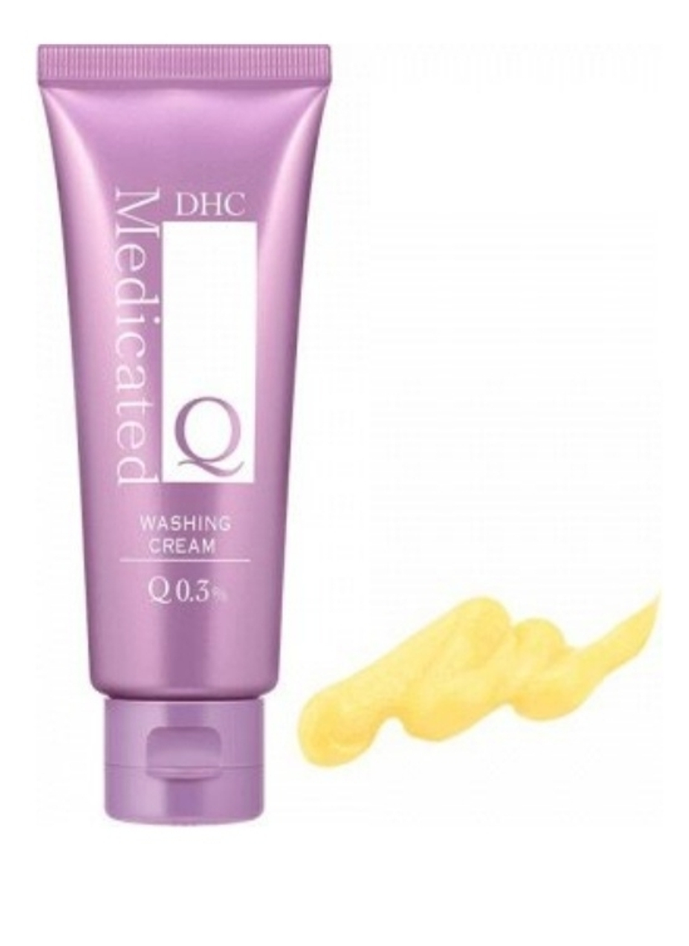 DHC Medicated Q Washing Cream - очищающий крем для умывания с коэнзимом Q10