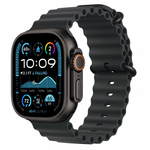 Apple Watch Ultra 2 GPS (2024), 49mm, Black Titanium case, ремешок Ocean "чёрный"