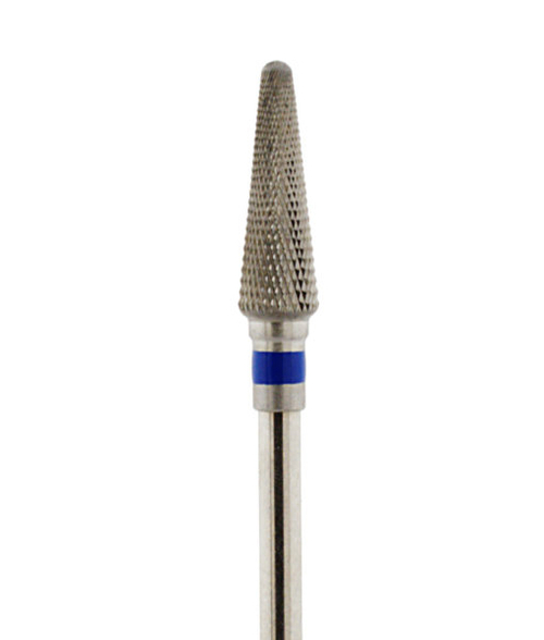 EDENTA 5740.045HP Твердосплавная фреза 40 HP 104, d 4,5 мм, насечка призмообразная алмазная, форма конус