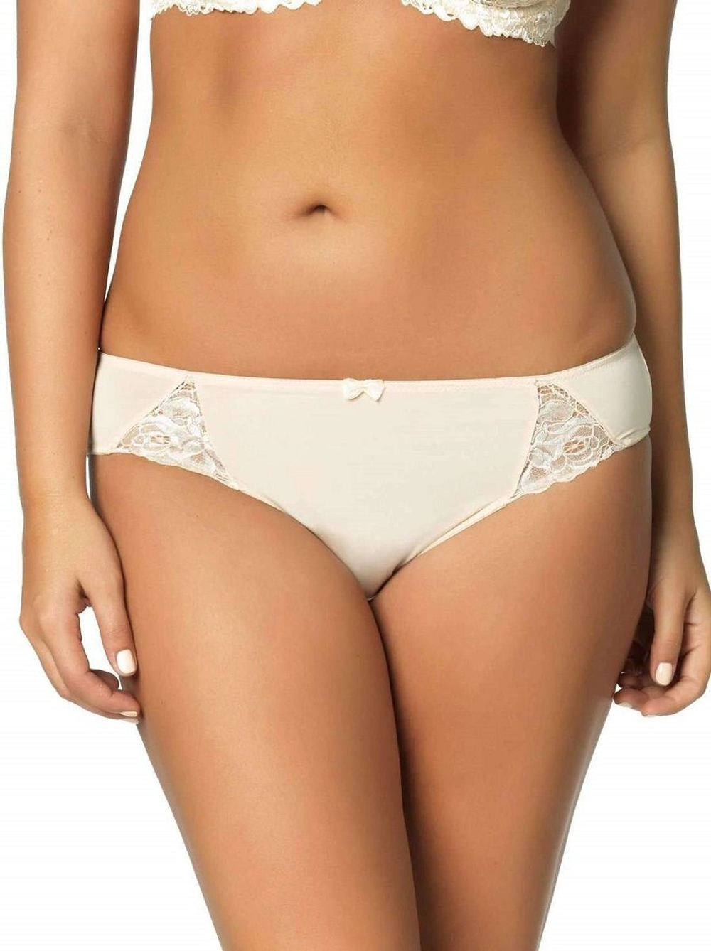 Трусы-слипы из мягкой шелковистой микрофибры (Размер: XXL) (Цвет: бежевый)