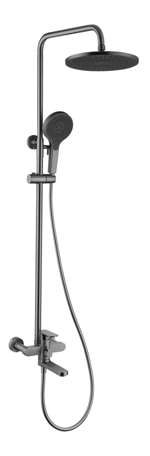 06161-Q Душевая система (ГРАФИТ) GANZER (5/1шт)