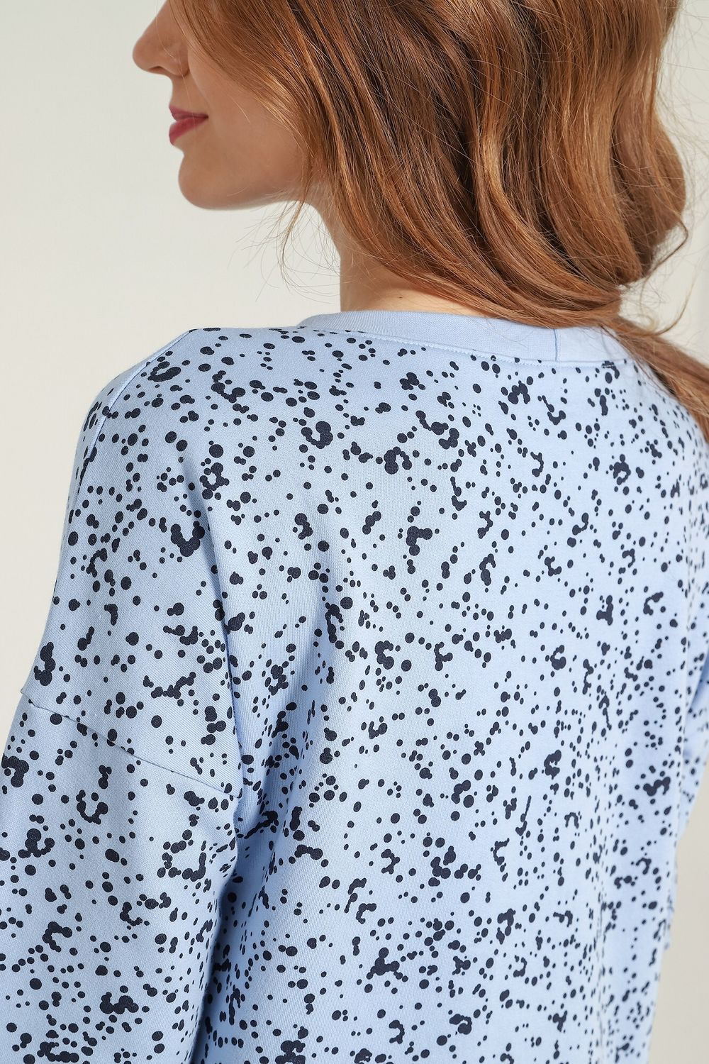 Ночная сорочка Россыпь-1 Виотекс ГОЛУБОЙ