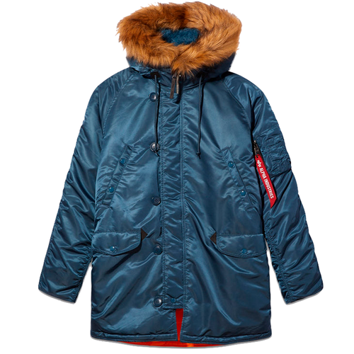 Slim Fit N-3B (голубая - slate blue/orange)