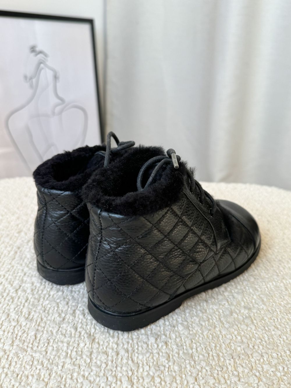 Утепленные кожаные ботинки Age of Innocence, 31,5