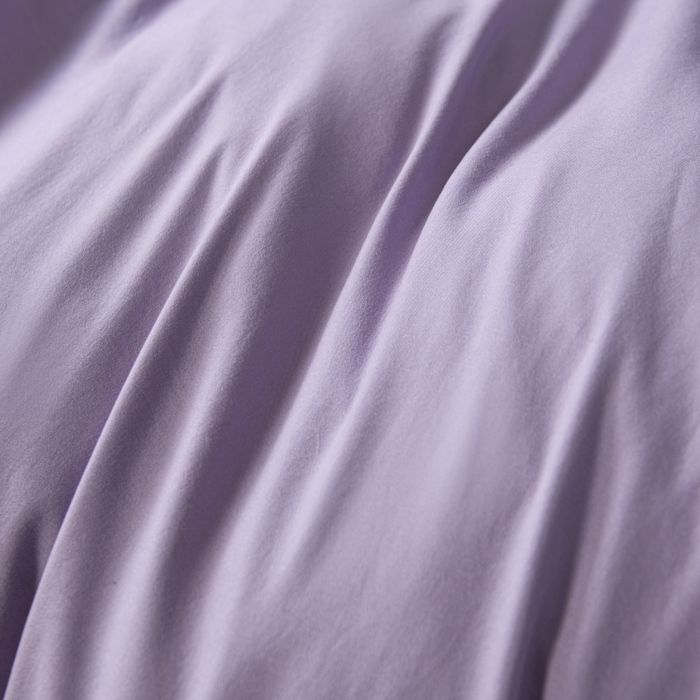 Комплект постельного белья на резинке Однотонный Сатин «Спокойствие утра»