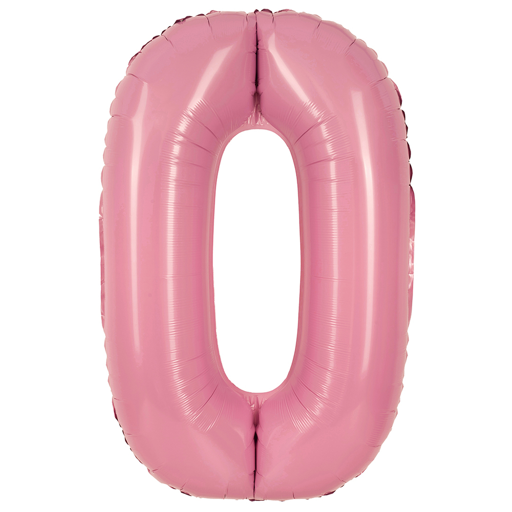 Цифра 0 пудровый д78