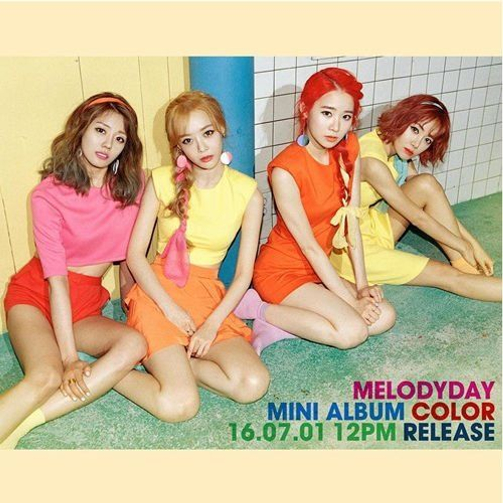 Альбом MELODYDAY - COLOR 1st Mini Album