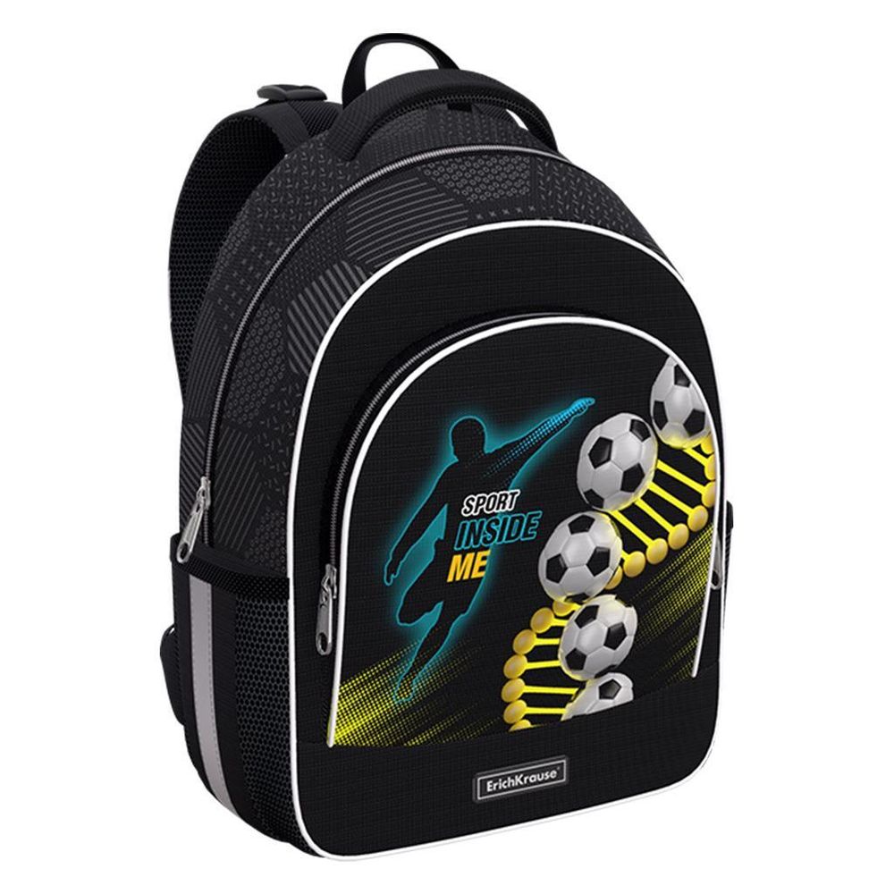 Рюкзак ученический с грудной перемычкой &quot;ErgoLine 15L Sport DNA&quot; (ErichKrause)