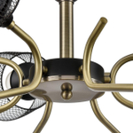 8191/9C COUNTY LN25 253 черный/античная бронза/черный металл Люстра потолочная Е27 9*60W 220V ABRIS