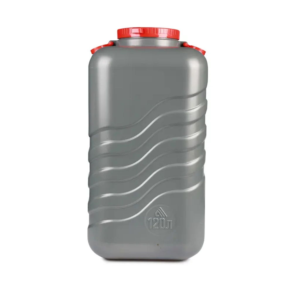 Канистра-Бочка 120л. "Альтернатива" Серая