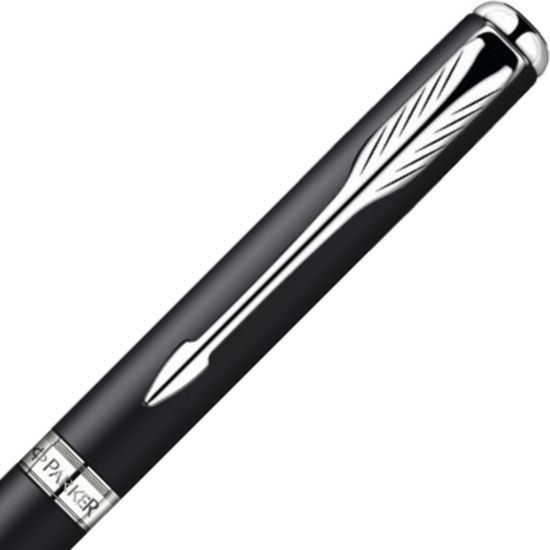Шариковая ручка Parker Sonnet Slim K429, цвет: MattBlack CT, стержень: Mblack, S0818170