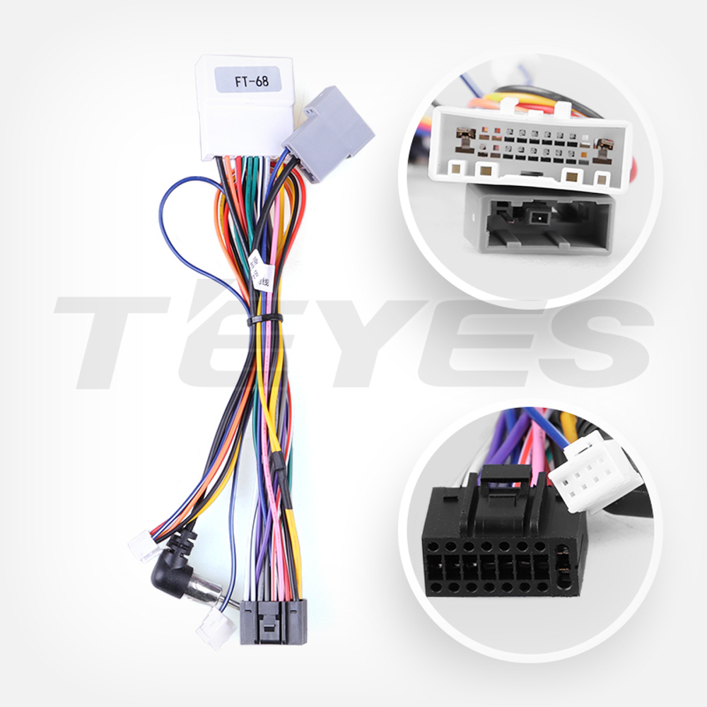 Комплект с разъёмами 12.3" Nissan Qashqai 1 J10 2006-2013, Dualis - Car-Smart LUX-NSJ10