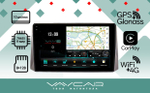 Магнитола для Toyota RAV4 2019+ (рынок РФ и ОАЭ) - Vaycar VA77-1161-2K на Android 13, 8-ядер, 2K QLED, ТОП процессор, CarPlay,4G SIM-слот