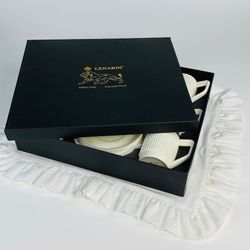 Lenardi 155-001 Кофейный набор 12пр. 120мл в под.уп.(х8)Фарфор