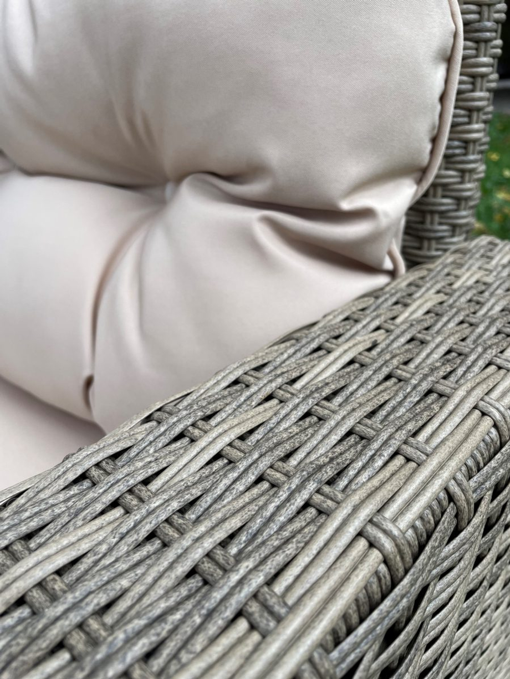 Комплект кресел из искусственного ротанга Сантьяго (2шт.) — Greige