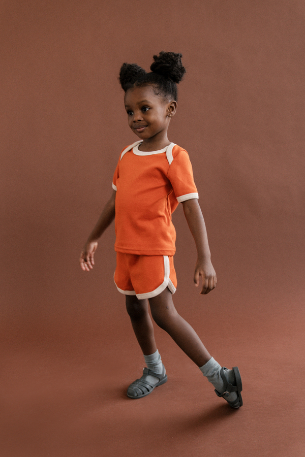 Футболка Папайя-сливочное облако