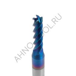 Фреза твердосплавная   3мм (L=75, l=12, хв=4) Z4 45° по закаленной стали BRHM-4EL-D3.0 HRC65 AHNO