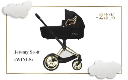 Коляска Cybex Priam IV by Jeremy Scott Wings со скидкой 23%!