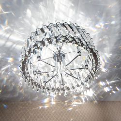 Citilux Ингвар CL334281 Люстра подвесная хрустальная Хром