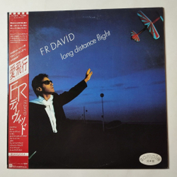 Винтажная виниловая пластинка LP F.R. David Long Distance Flight (Japan 1985) (Promo) This Time I Have To Win