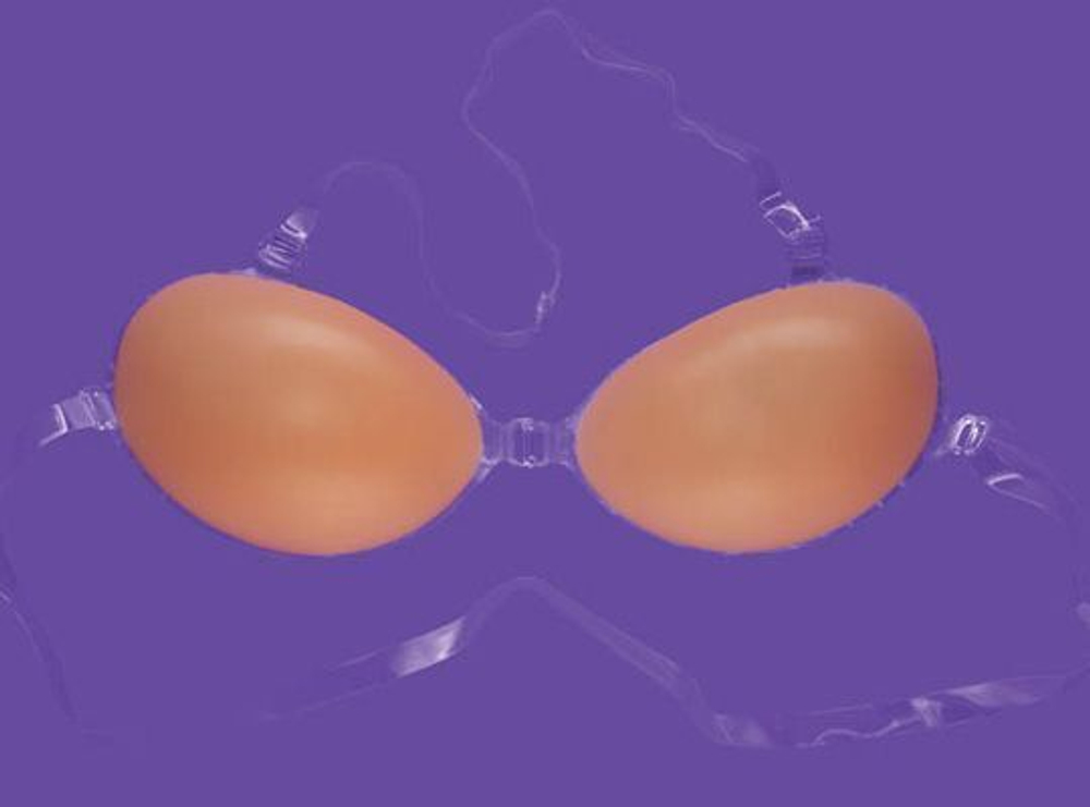 Cиликоновый бюстгальтер-невидимка Freebra (Размер: B) (Цвет: телесный)