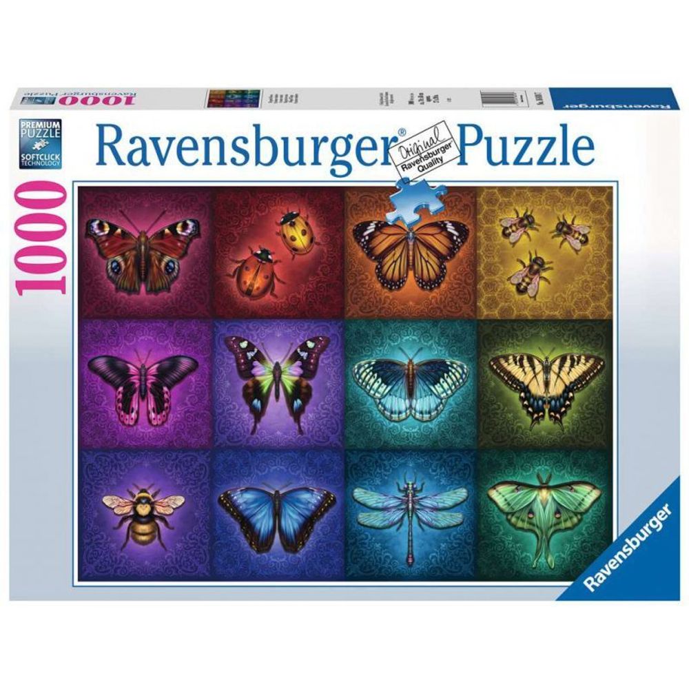 Ravensburger - Пазл Красивые крылатые насекомые 1000 шт. 168187