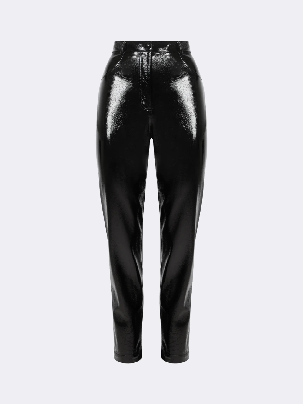 Брюки черные из лаке OLA OLA