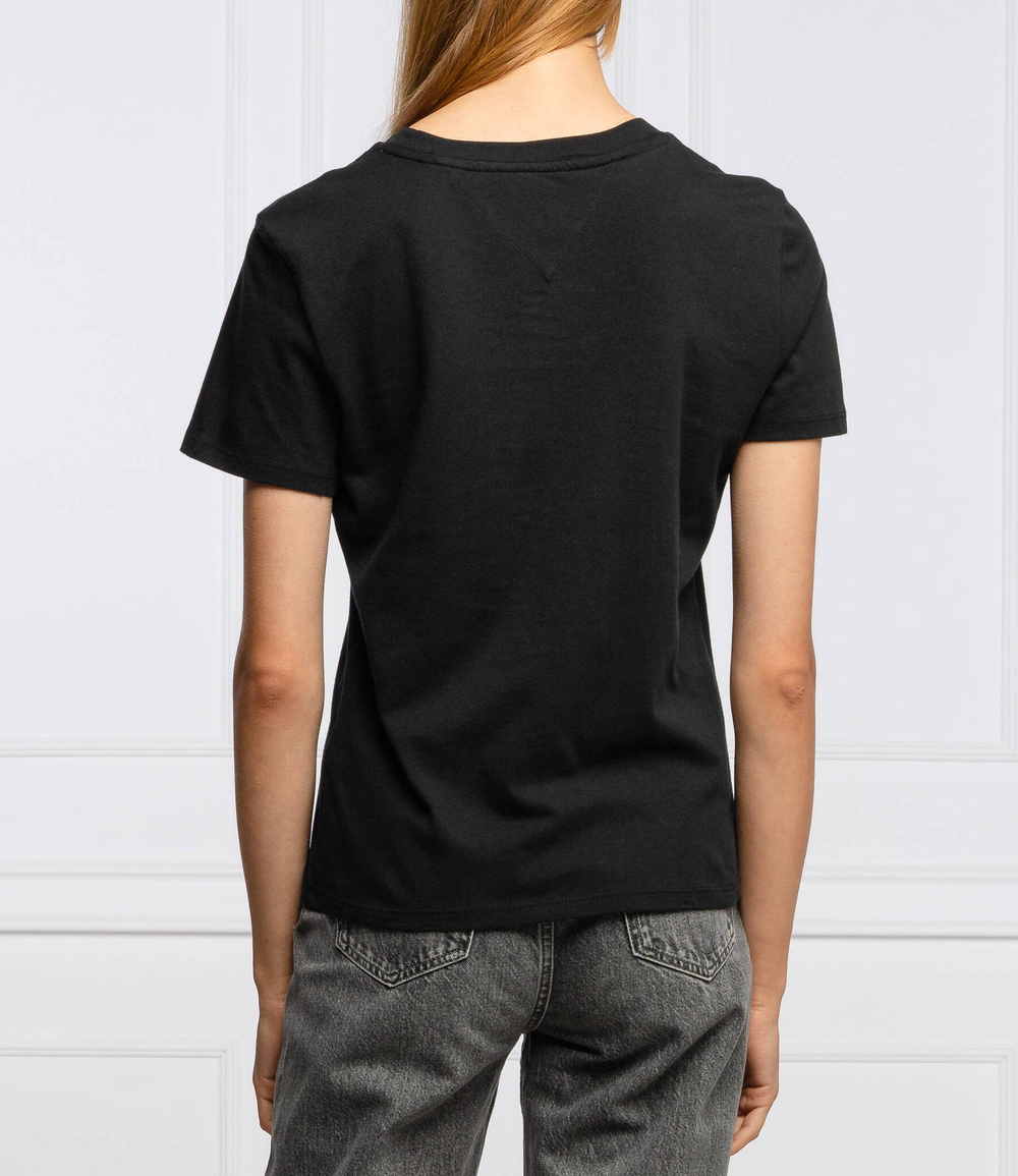 футболка Tommy Jeans - черный(DW0DW09198)