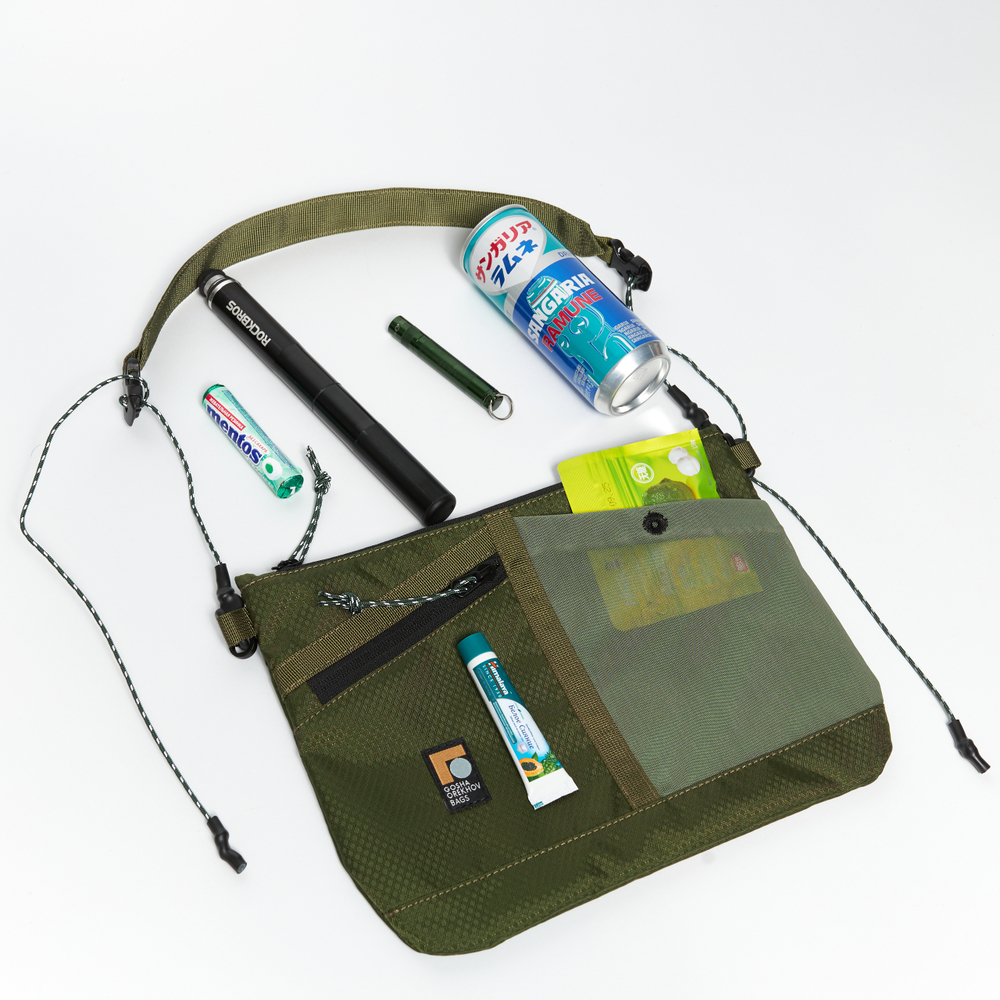 Сумка Sacoche зеленый мох