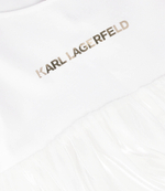 Платье Karl Lagerfeld Kids - белый(Z12243)