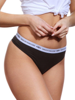 Набор из 3 разноцветных хлопковых трусиков-танга (Размер: XL) (Цвет: разноцветный)