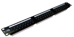 Патч-панель 19, 24xRJ45, UTP, Кат. 6 TWT TWT-PP24UTP/6