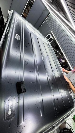 Полиуретановая матовая сатин пленка шириной 1.8м Carbins PPF NS80Plus защитная антигравийная пленка 👍😁  В наличии ✅️  www.lambox.ru