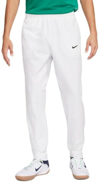 Мужские теннисные штаны Nike Court Advantage Dri-Fit Tennis Pants - белый