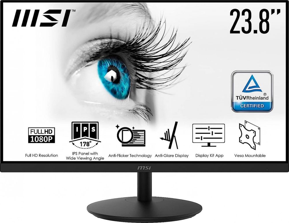 Монитор 23.8&quot; MSI PRO MP242A черный