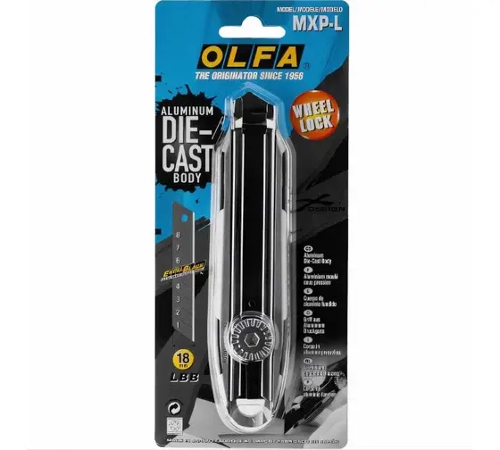 OLFA X-design, 18мм, нож (OL-MXP-L)
