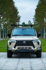 Силовой бампер для Lexus GX550 2024+ Лексус защита бампера обвес дуга защита днища