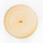 Деревянная плоская тарелка Art of Siberia из дерева сибирский кедр 200 мм. T98