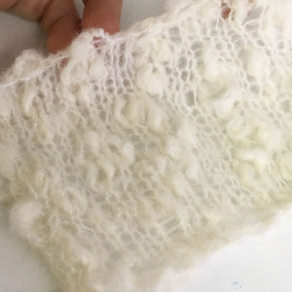 PAFFUTO - Fashion Mill; 40% меринос,25% мохер, 35% акрил; 400м/100гр; col. 110019, цвет: черный