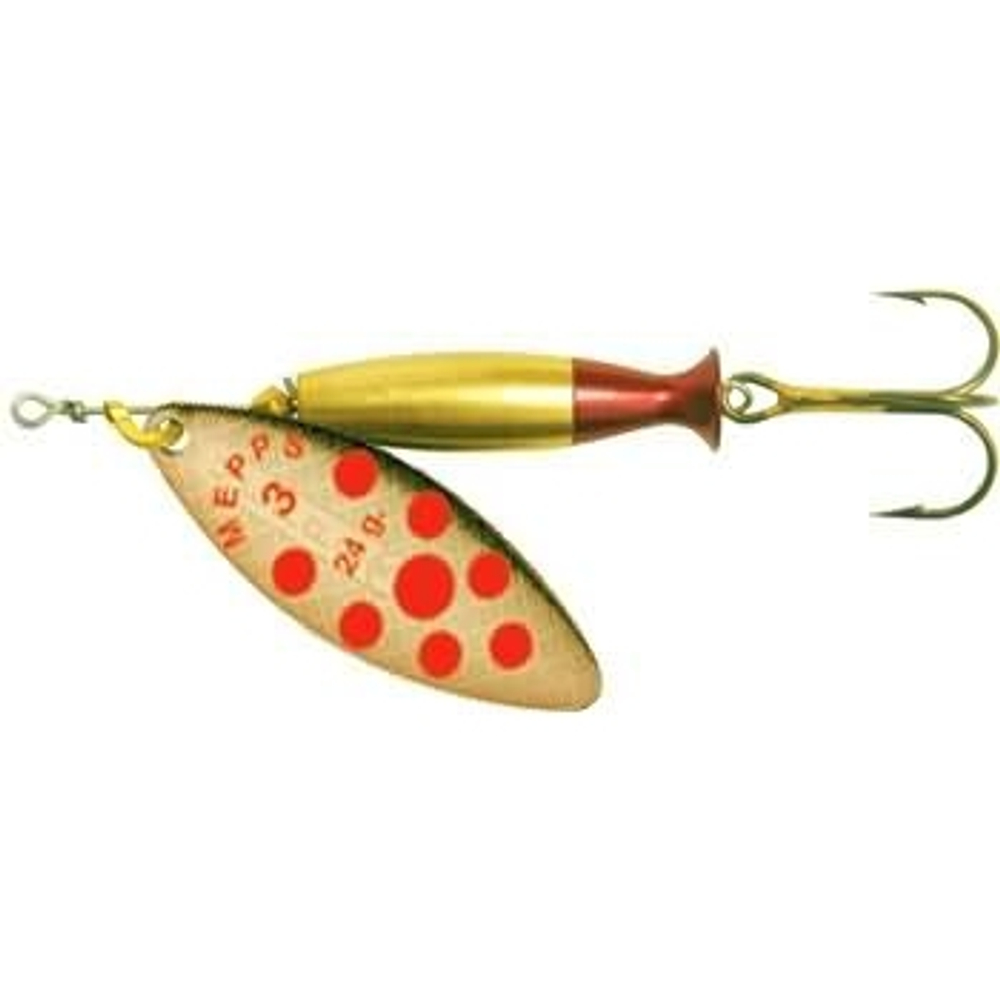 Блесна вращающаяся Mepps AGLIA LONG HEAVY, 1+ G PTS Red