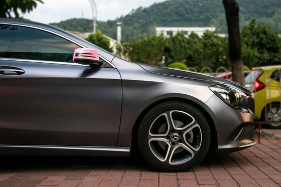 Пленка матовая серая Metal Flash Сharcoal Carbins