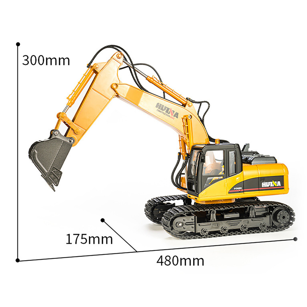 Радиоуправляемый экскаватор HUI NA TOYS 3 в 1 15CH масштаб 1:14 2.4G - HN1535-1