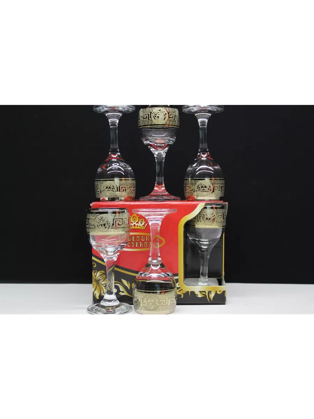 Подарочный набор рюмок Версаче