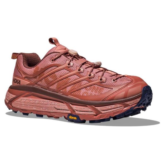 HOKA ONE ONE Mafate Three 2 Трекинговые ботинки Низкий Верх Spicy SAUCE Красный Унисекс