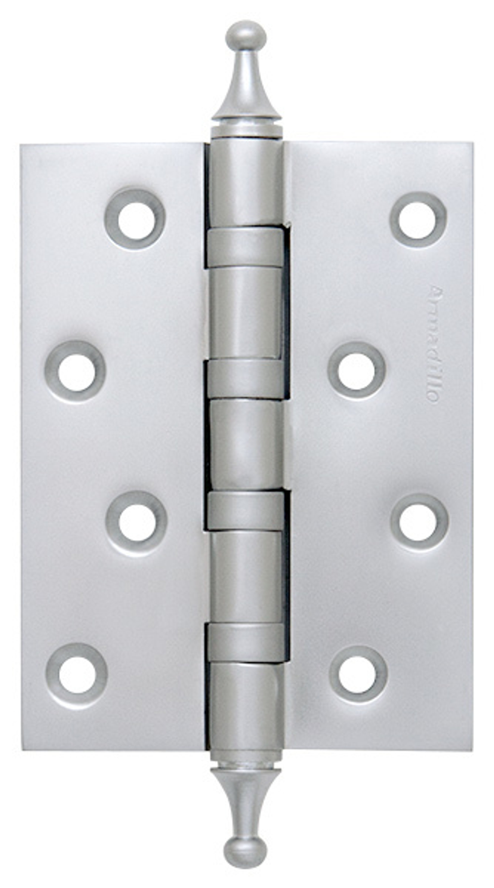 [ТОВАРА НЕТ В НАЛИЧИИ] Петля стальная врезная Армадилло 500-A4 100x75x3 SC BOX, цвет хром матовый (гарантия - 5 лет)