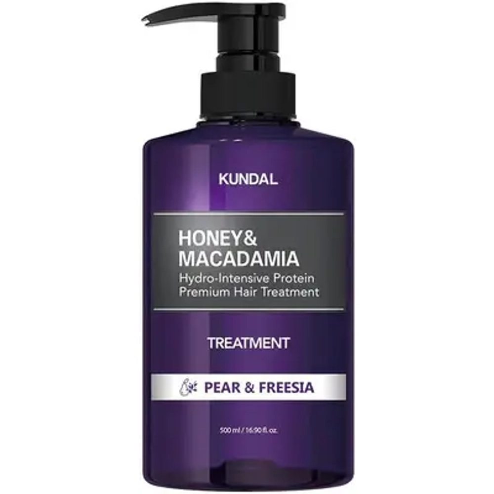 Кондиционер Груша и фрезия Kundal Honey&Macadamia Treatment Pear&Freesia, 500 мл