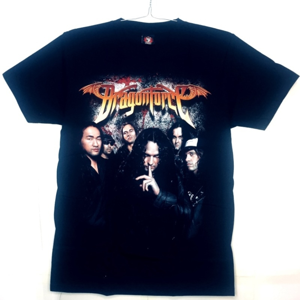 Футболка тайланд Dragonforce группа (XS)